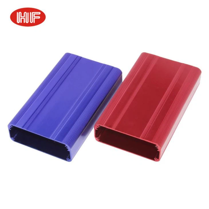Custom Anodized Extruded Aluminum Enclosure Electronic Project Amplifier Circuit Board Box Case