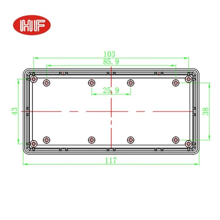 ABS Plastic Enclosure Small Junction Box